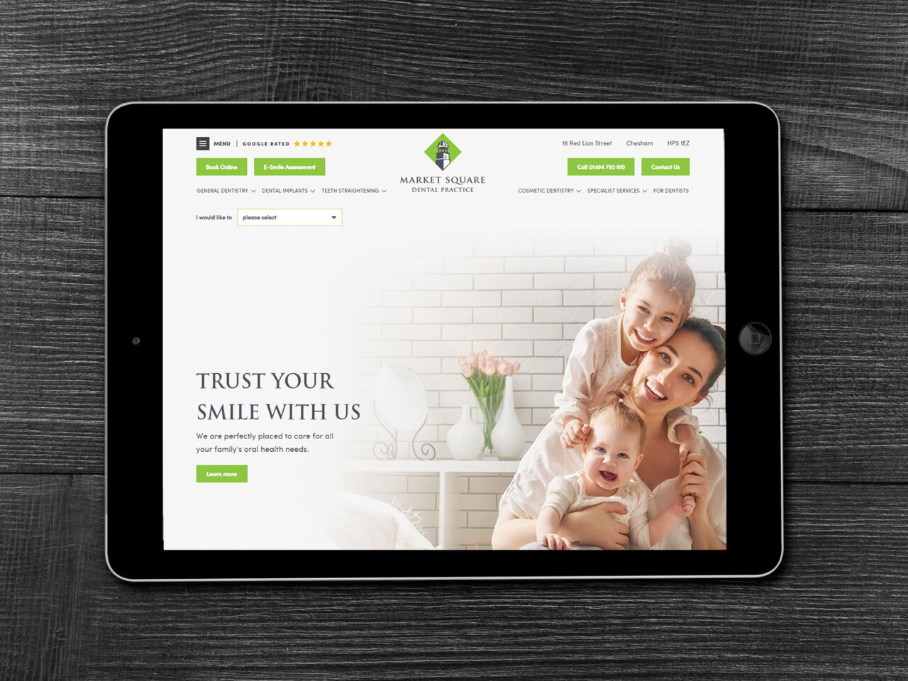 Market Square Dental Practice Dental Marketing by Digimax