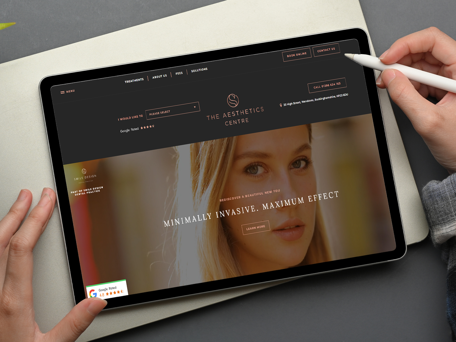 The aesthetics centre – home