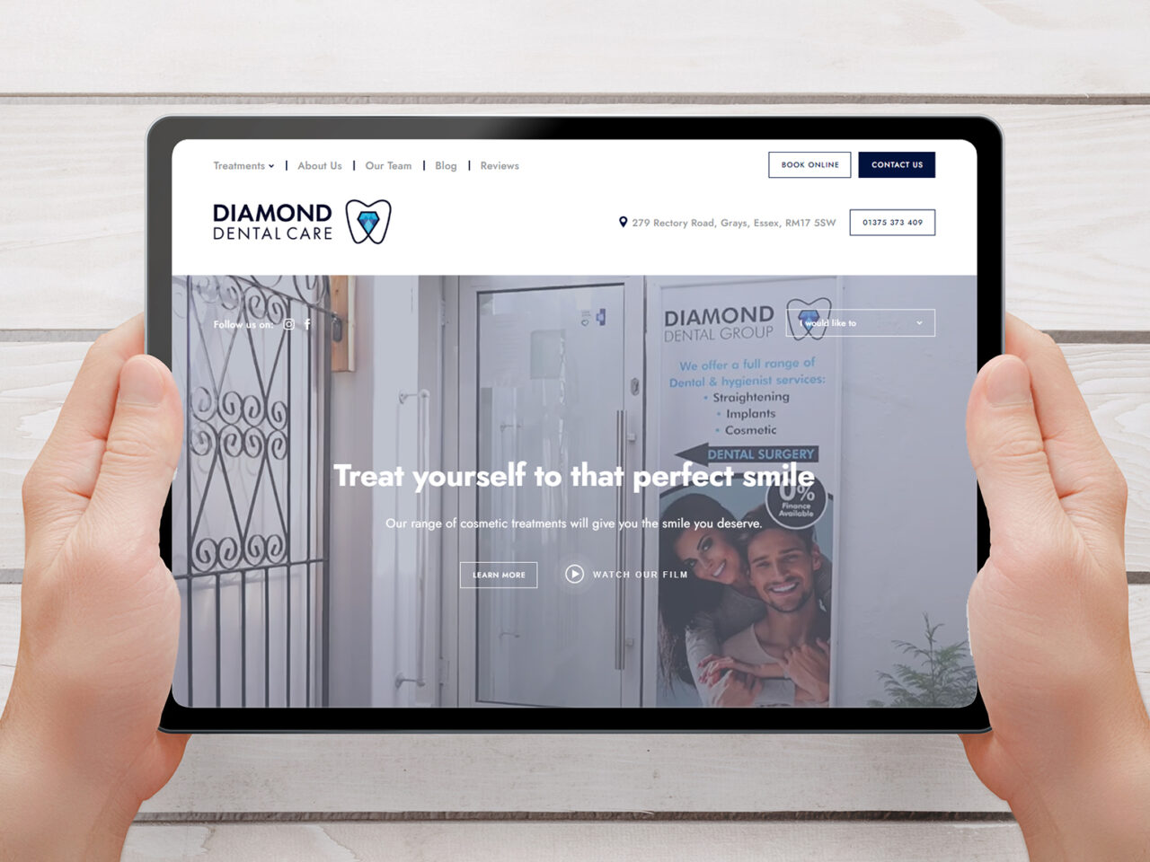Diamond Dental Care Dental Marketing by Digimax