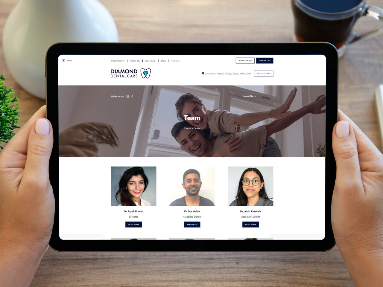 Diamond Dental Care Dental Marketing by Digimax